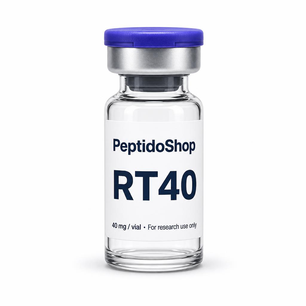 RT40 Retatrutida 40 mg | Péptido triple agonista para investigación
